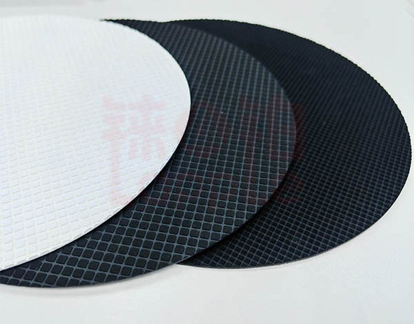 CMP polishing pad-grooved