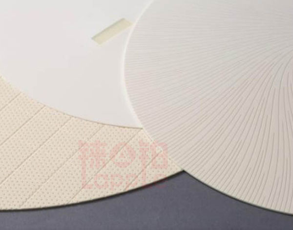 CMP polishing pad-grooved